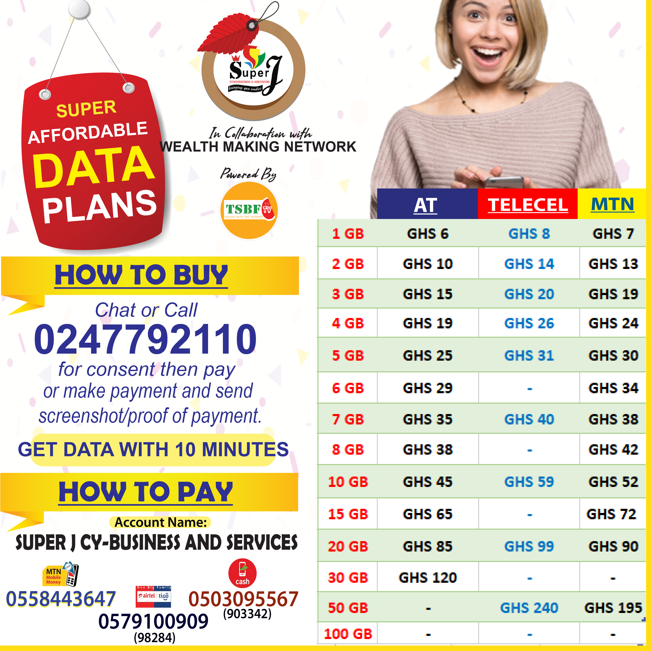 data bundle flyer Data Bundle flyer
